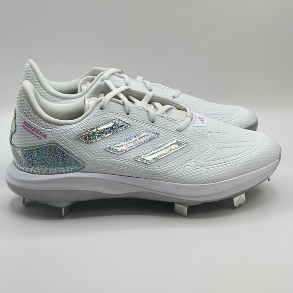 Women's Adidas Adizero PureHustle 3 Sis Bates Softball Cleats Size 10 ID1664 New - Picture 3 of 10